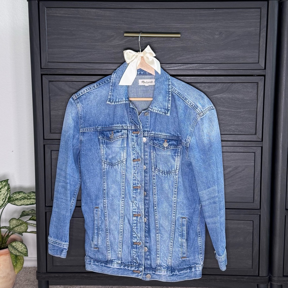 Madewell The Oversized Jean Jacket